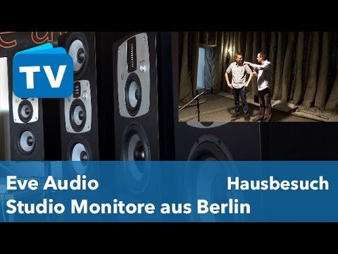 Lautsprecher, Studiomonitore bauen EVE Audio in Berlin mit schalltotem Raum