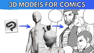 How to Use 3d Models in Clip Studio for Comics