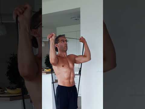 Shoulders with resistance bands