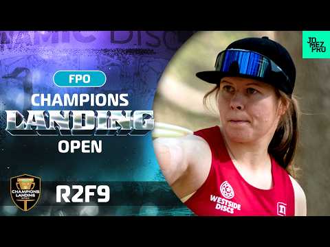 2026 Champions Landing Open | FPO R2F9 | Scoggins, Laine, Allen, Ricciotti | Jomez Disc Golf