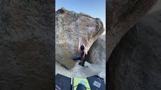 Video thumbnail of Flyboy Arete, V5. Buttermilk Country