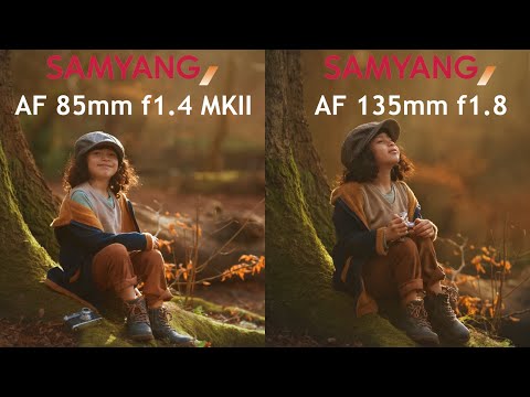 AF 85mm f1.4 MKII vs. AF 135mm f1.8 : Children portraits