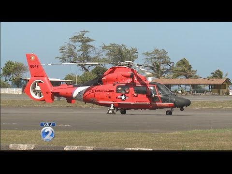 Coast Guard helicopter aborts medical mission to make emergency landing