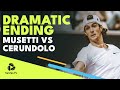 Lorenzo Musetti vs Francisco Cerundolo Dramatic Ending | Hamburg 2022 Highlights