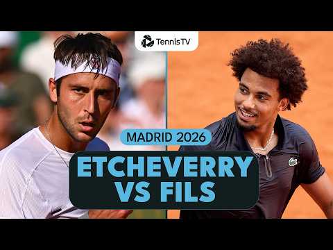 Tomas Etcheverry vs Arthur Fils Highlights | Madrid 2026