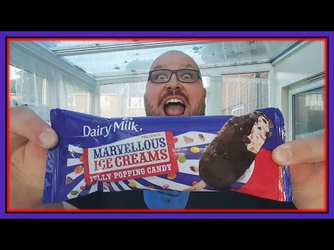 Cadbury Marvellous Creations Jelly Popping Candy Ice Cream Review