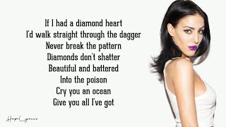 Alan Walker - Diamond Heart (Lyrics) feat. Sophia Somajo 🎵