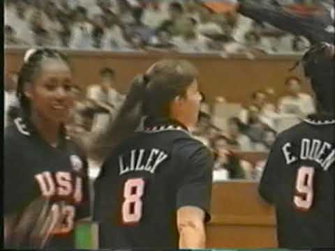 1995 World Grand Prix Women's VB USA vs China Set 1