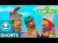 Sesame Street Julia Samuel And Wes Play Dress Up