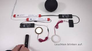 Video: Einrichtung von 2 Lichtkreisen mit dem S-Mitter im Smart Home