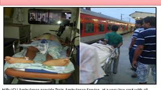 HIfly ICU Train Ambulance Service from Ranchi to Delhi