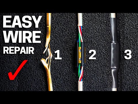 How to Fix Damaged Buried Electric Wire - Cheap & Easy
