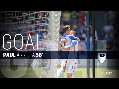 MNT vs. Puerto Rico: Paul Arriola Goal - May 22, 2016