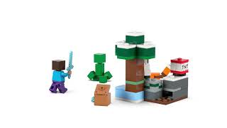 LEGO® Minecraft® 21583 Steve a dobrodružství v tajze