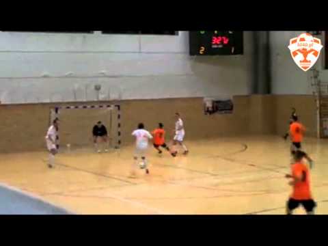 M40.pl Poznań - Lions Skwierzyna - gol na 9:2 dla M40.pl