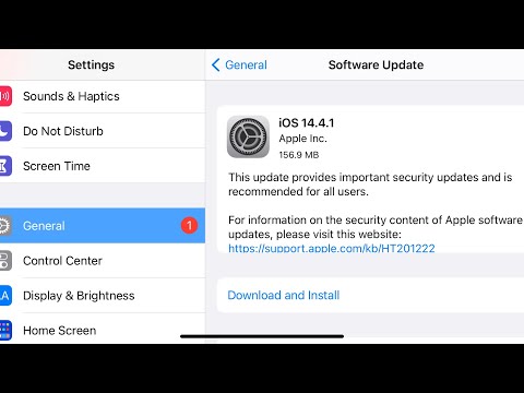 Release iOS 14.4.1 | What’s New | Apple recommend iPhone Software Update | Apple info