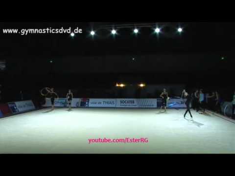 Viktoria Mazur Ribbon Training 3 - GP Thiais 2016