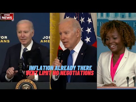 Biden: No! Inflation Was Already There When I Got Here, Man!; Debt limit no negotiations & flashback