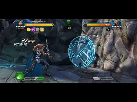 Battlegrounds: R4 Valk vs Nick Fury - She works