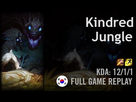 Kindred Jungle vs Rengar - Blank - KR Challenger Path 6.1
