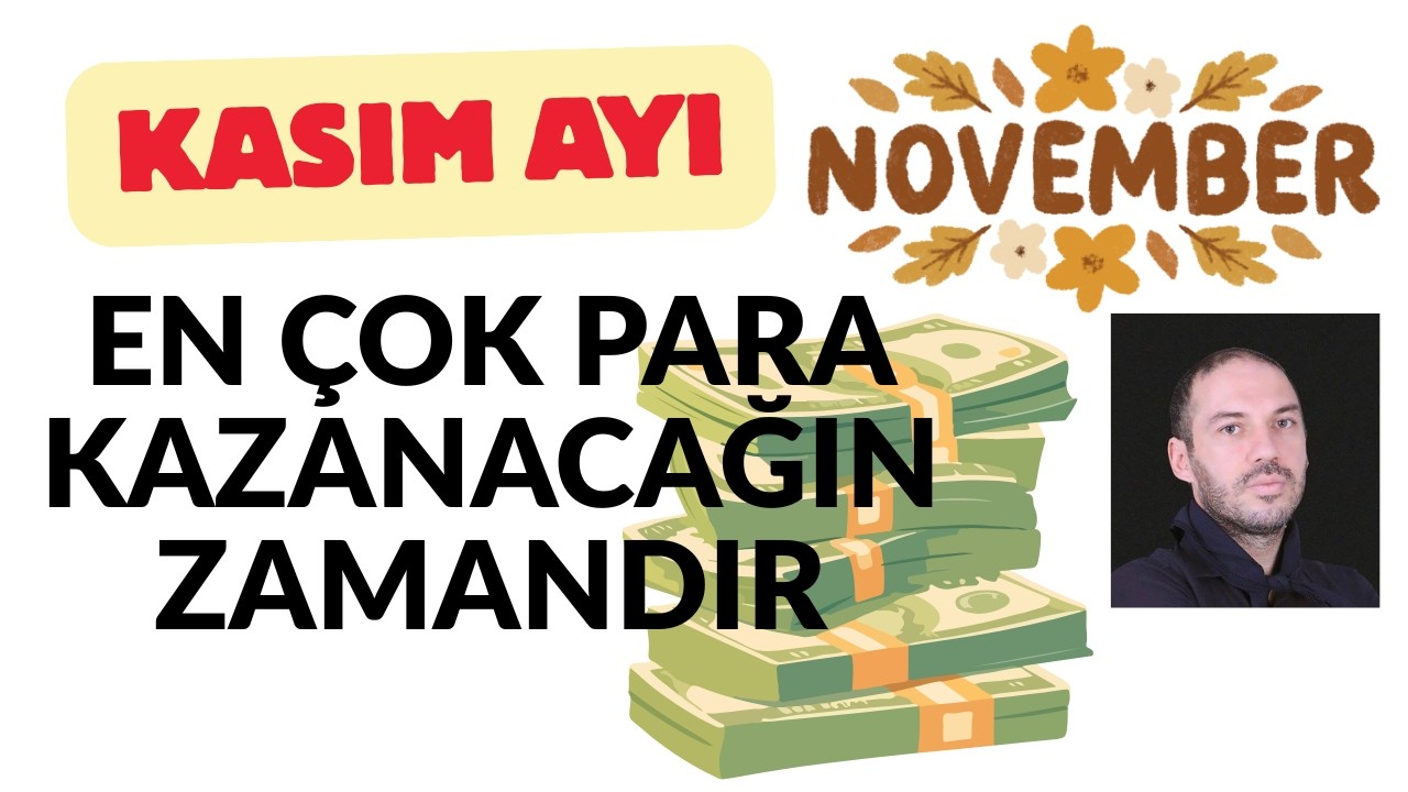 Kasım Ayı Kredili Konut İçin En İyi Zaman Para Kasım Ayında Kazanılır