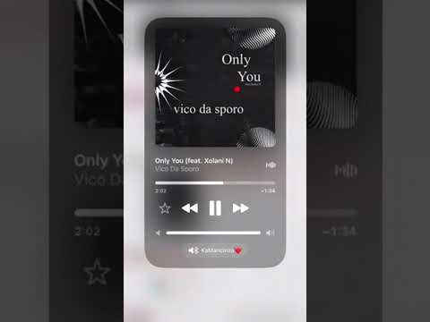 Vico da Sporo - Only you (Ft. Xolani N)