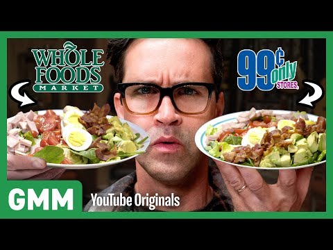 Whole Foods OR 99 Cents Store? Taste Test Video