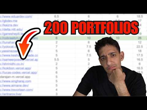 I reviewed 200+ portfolios... here's everything you need to know