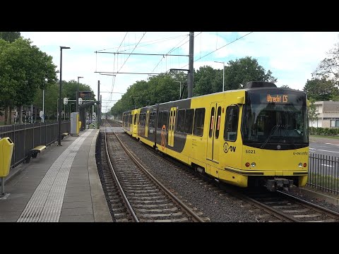 Nog 1 keer met de SIG tram van P+R Westraven naar Utrecht CS