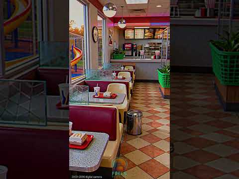 L'ambiance retro de Quick dans les années 2000