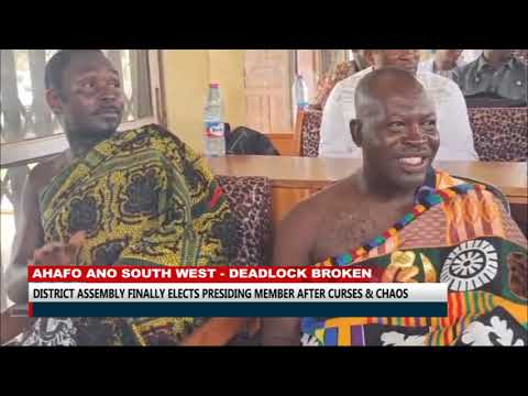 Local News: District Assembly finally elects presiding member after curses and chaos.
