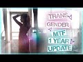 TRANSGENDER MTF ONE YEAR ON HRT UPDATE