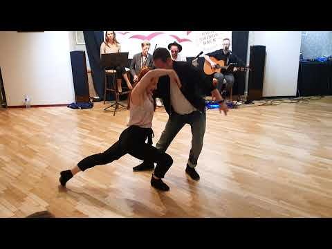 Annika Valimaa & Marcin Skalski WCS improvisation to Live Music