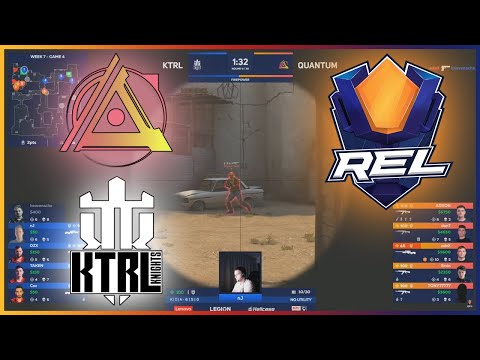 QuantumProdigy vs KTRL Knights | Romanian Esports League Season 3 - HiGHLiGHTS | CSGO