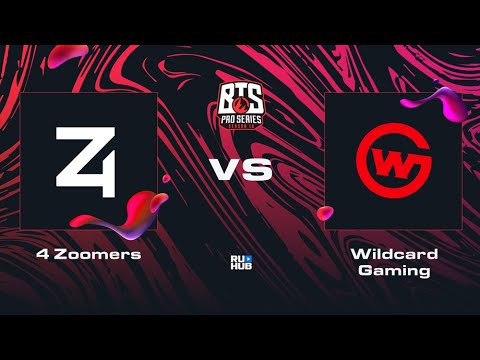 4 Zoomers vs Wildcard Gaming, Dota 2 BTS Pro Series 10, bo2, game 1 [Lost]