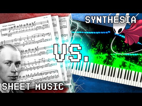Sheet Music VS. Synthesia [10 Minute Challenge]