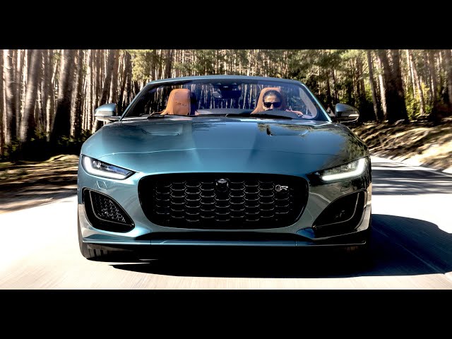 Ягуар F Type Зеленый