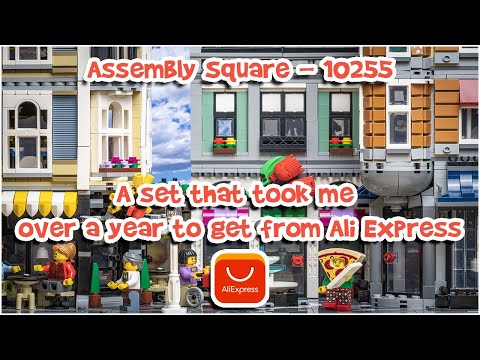 AliExpress Cheap 'Fake' Lego Review - Assembly Square - 10255 (THIS TOOK ME OVER A YEAR TO GET)