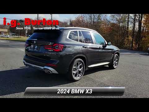 New 2024 BMW X3 xDrive30i, Milford, DE 24-3131