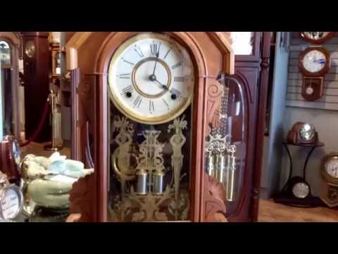 ANTIQUE CLOCK ANSONIA KITCHEN Model Eclipse c.1890 Timeless Beauty