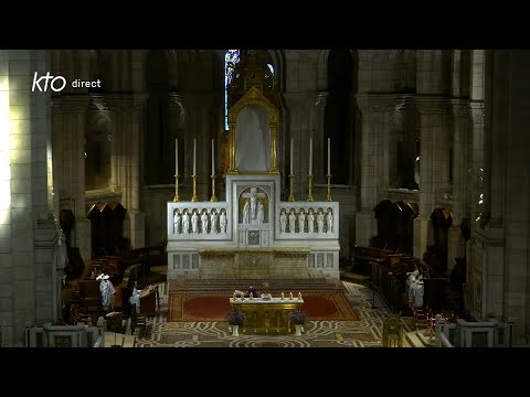 Prière du Milieu du Jour du 11 avril 2025 au Sacré-Coeur de Montmartre