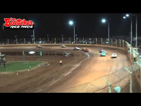 Street Stocks - Heat 15 - Australian Title - Kalgoorlie Speedway - 28.02.15