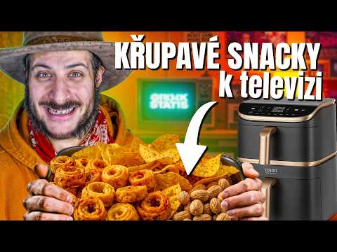 Nejlepší 3 snacky z horkovzdušné fritézy, které musíš zkusit