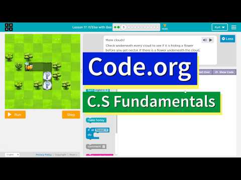 Code.org Express Lesson 15.3 If/Else with Bee | Answers Explained | Course D Lesson 14.3