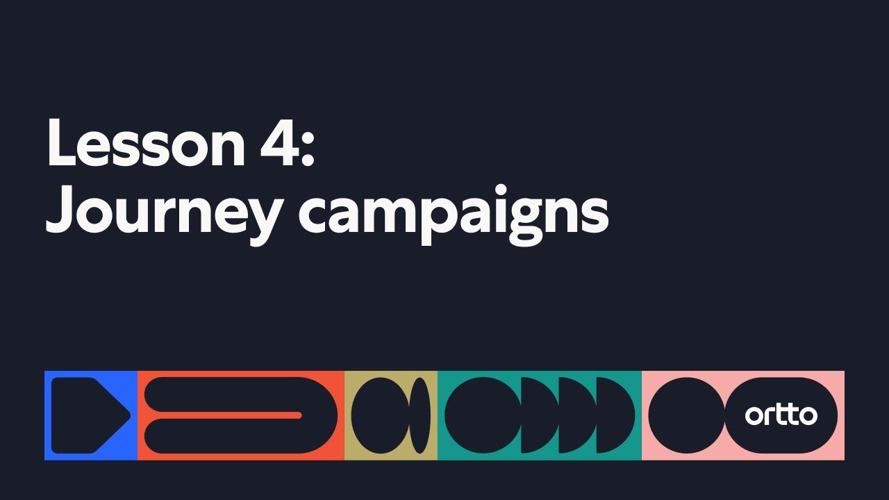 Getting started with Ortto for Ecommerce: Journey campaigns