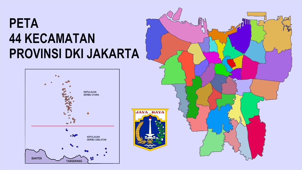 PETA KECAMATAN PROVINSI DKI JAKARTA 2026