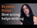 Krysten Ritter: How acting informs my writing Video