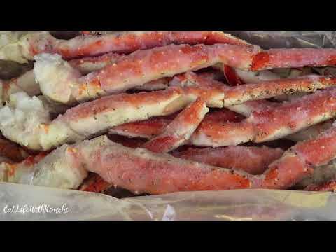 Unboxing A 20 lb Box Of King Crab Legs From Sam's Club