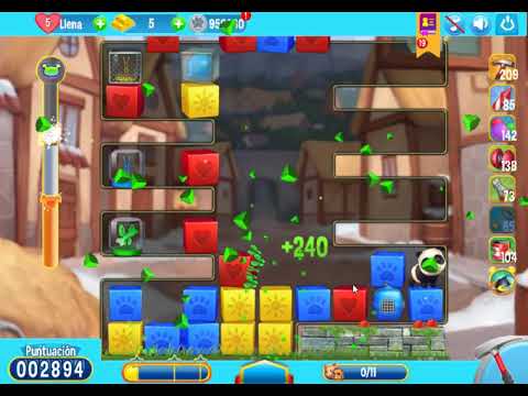 Pet Rescue Saga Nivel 2334 sin booster.-