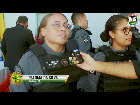 solenidade de recepção dos 19 soldados advindos do 32º Curso de Formação de Soldados
